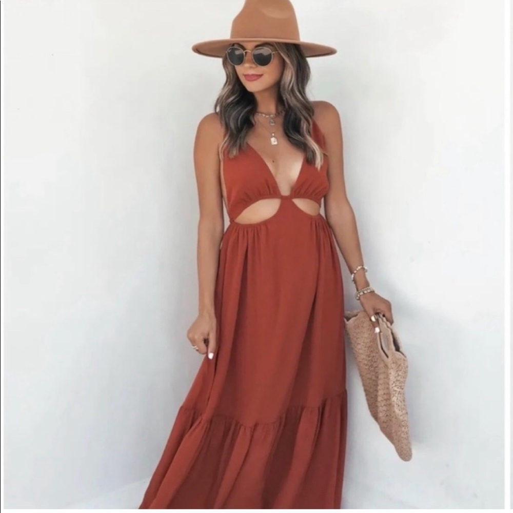 Vici Cutout Maxi Dress